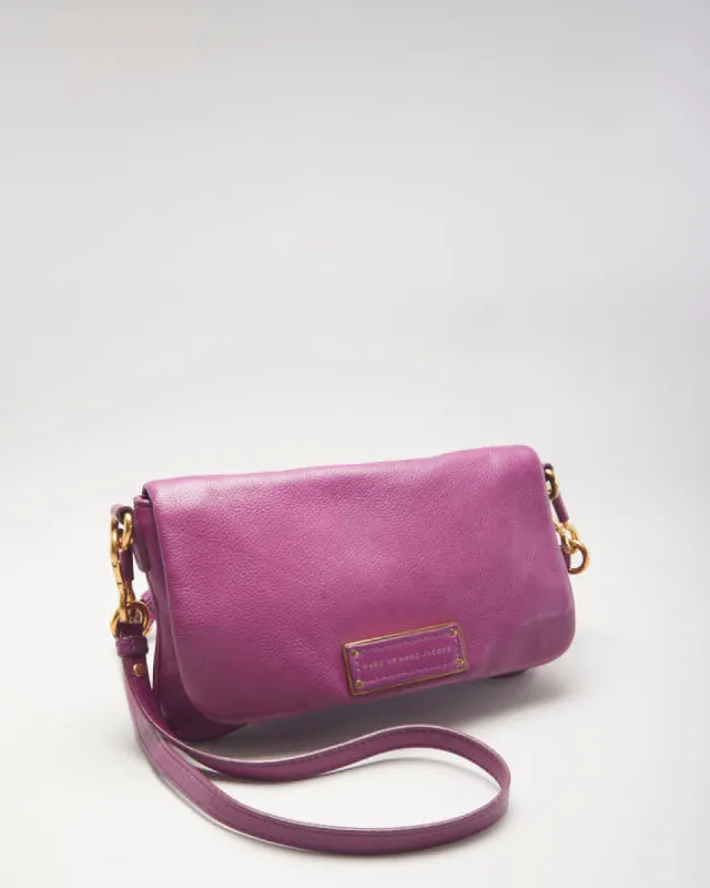 Marc By Marc Jacobs Purple Crossbody Bag sold by Rokit