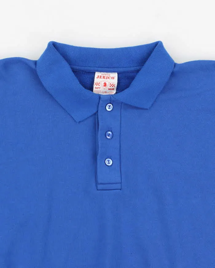 Mens 1980s Blue Collared Sweatshirt - L sold by Rokit product image thumbnail 3