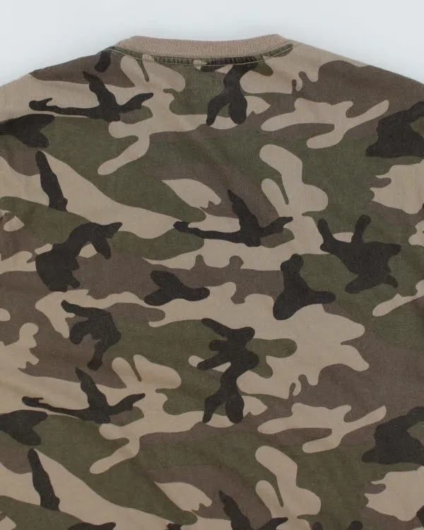 Vintage Y2K True Religion Camouflage T-Shirt - L sold by Rokit product image thumbnail 4
