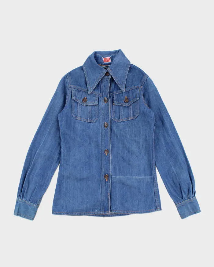 Vintage Grub Street Denim Jacket - S sold by Rokit