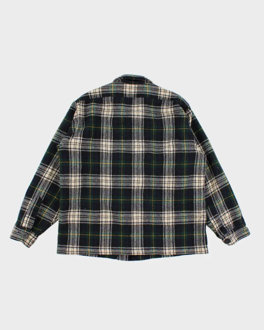 80's Vintage Men's Plaid Pendleton Shirt Jacket - L sold by Rokit product image thumbnail 2