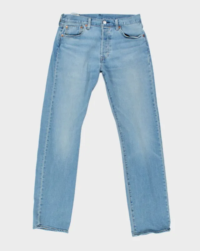Vintage Levi's 501 Light Wash Denim Jeans - W30 L31 sold by Rokit