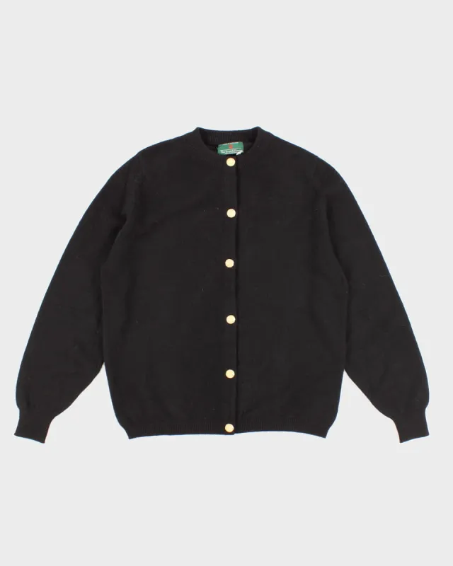 80's Pure Cashmere Preppy Cardigan - M sold by Rokit