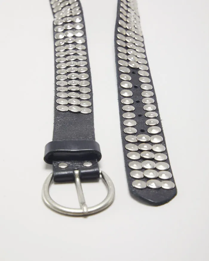 Vintage Studded Leather Belt sold by Rokit product image thumbnail 2