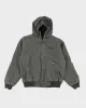 00s Dri Duck Green Hooded Workwear Jacket - M sold by Rokit