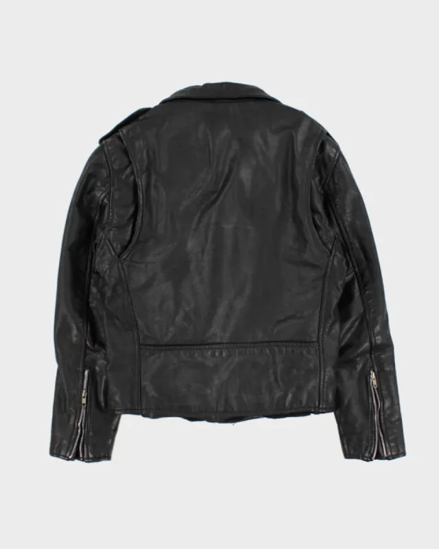 Vintage 90s Ripples Inc Leather Jacket - S | Parallel