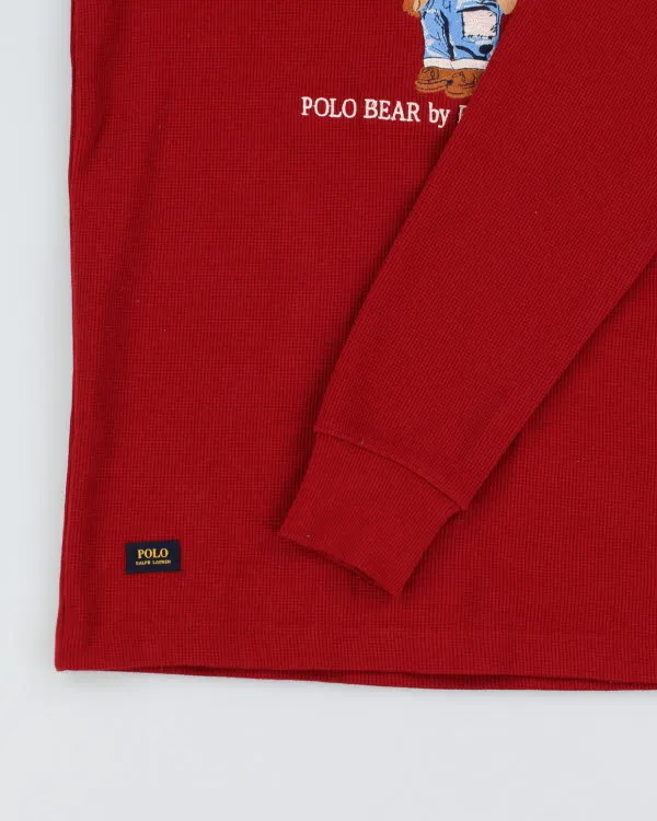 Polo Ralph Lauren Waffle Long Sleeve - M sold by Rokit product image thumbnail 4