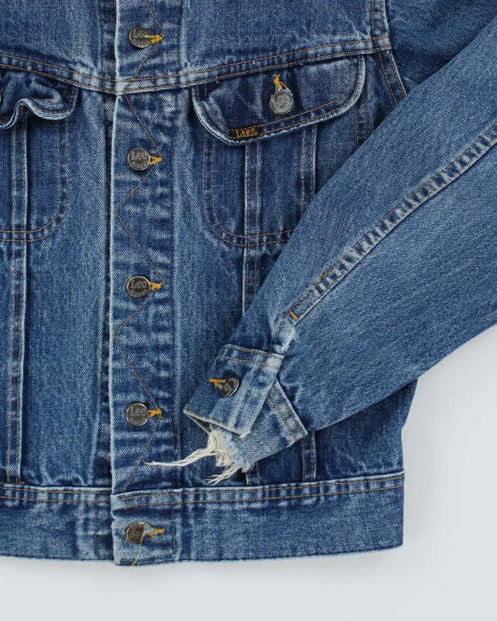 Vintage Lee Denim Jacket Cord Collar - S sold by Rokit product image thumbnail 4