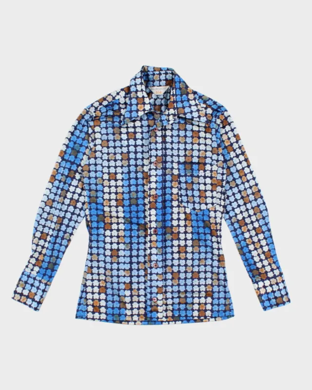 Vintage 70's Silk Shirt - S made by Rokit