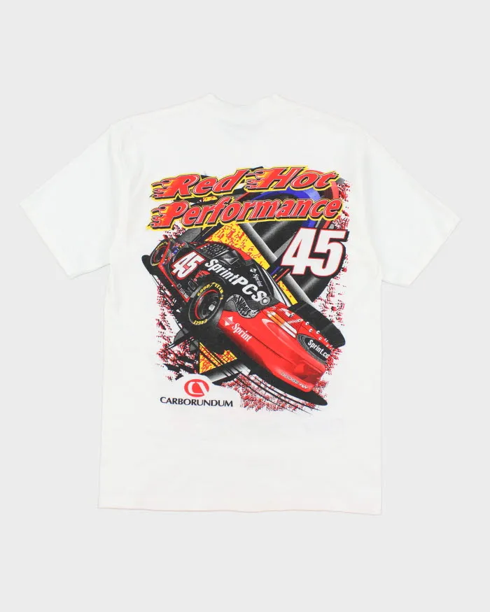 Vintage 90's Red Hot Racing T-Shirt - M sold by Rokit product image thumbnail 2