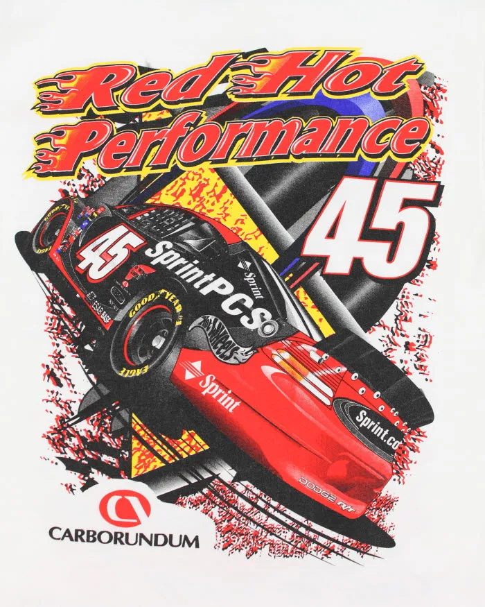Vintage 90's Red Hot Racing T-Shirt - M sold by Rokit product image thumbnail 4