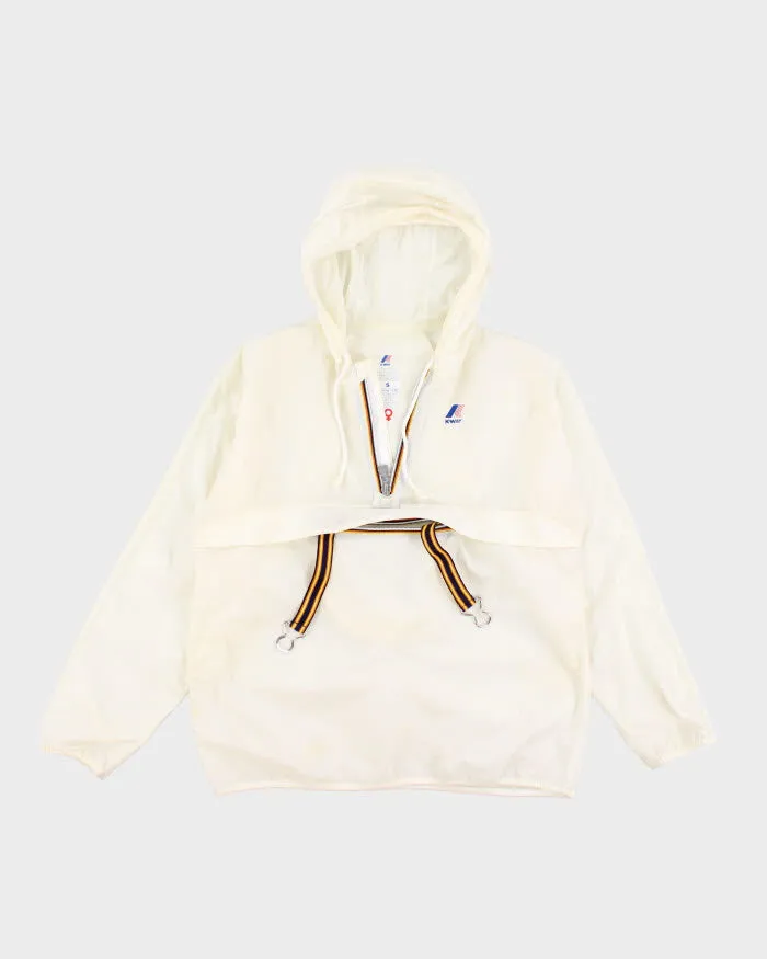 K Way Quarter Zip Windbreaker Jacket - S sold by Rokit