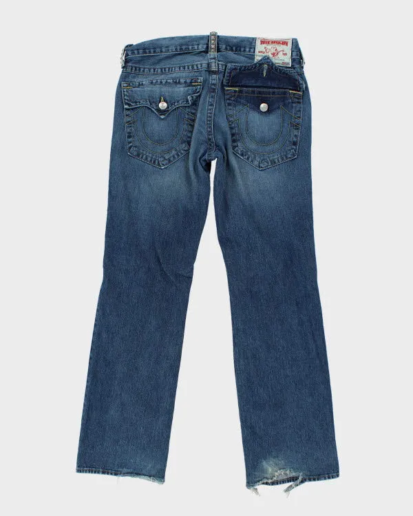 Vintage Y2K Studded True Religion Jeans - W34 L32 sold by Rokit product image thumbnail 2