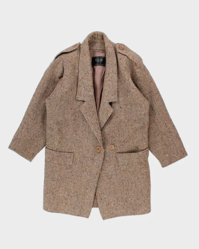 Women's 80's Winter Over Coat - M sold by Rokit