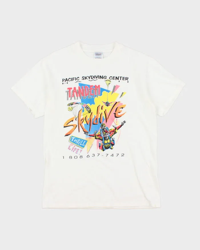 Vintage 1995 Skydiving Tandem T-Shirt - M sold by Rokit