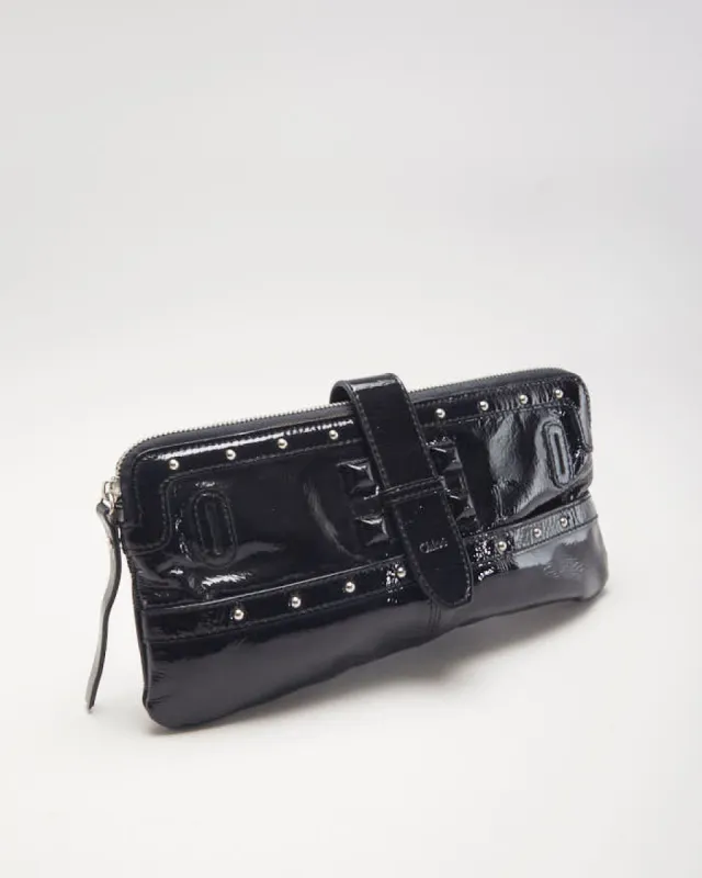 Chloe Patent Leather Clutch Bag sold by Rokit