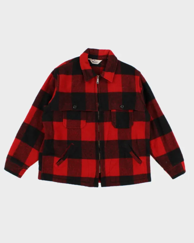 70's Vintage Men's Red Woolrich Mackinaw Jacket - M sold by Rokit