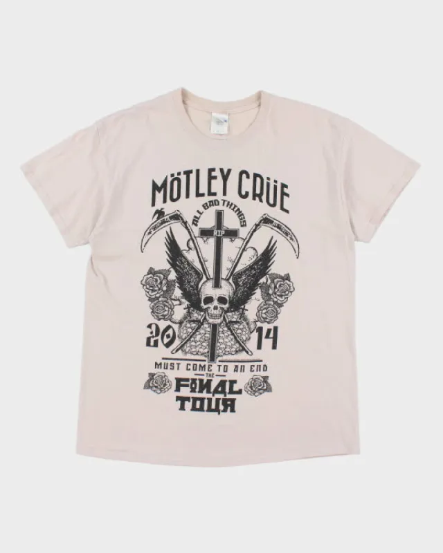 Motley Crue 2017 Final Tour Band T-Shirt - L sold by Rokit