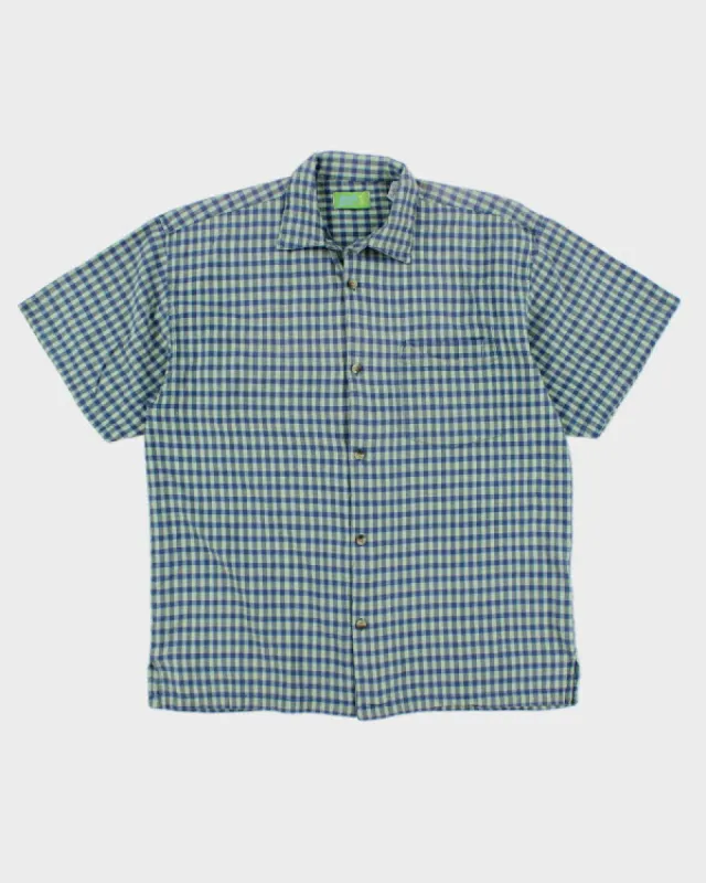 Vintage Y2k 00s Geek Wear Check Shirt - M sold by Rokit