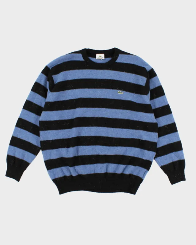 Lacoste Striped Soft Wool Jumper - XXL sold by Rokit