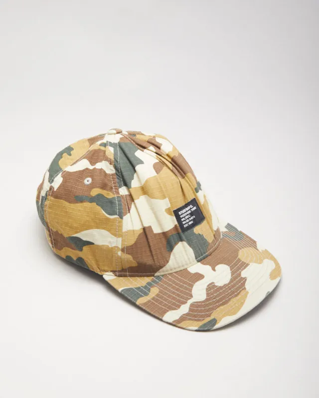 Stussy Camouflage 5 Panel Cap sold by Rokit