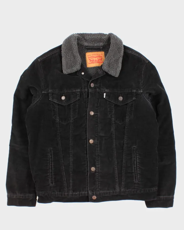 Levi's White Tab Sherpa Lined Corduroy Jacket - L made by Levi's