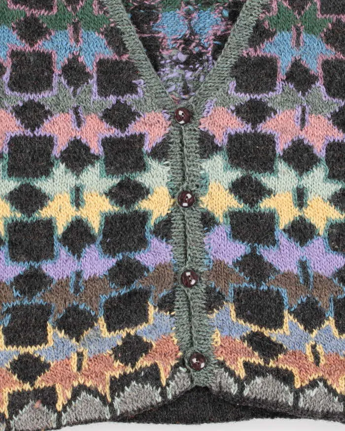 Darling Vintage Handmade Knit Cardigan Vest - S sold by Rokit product image thumbnail 3