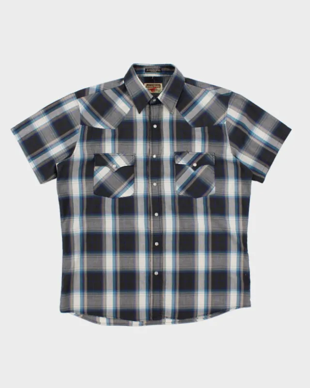 Vintage Authentic Western Youngbloods Check Shirt - M sold by Rokit