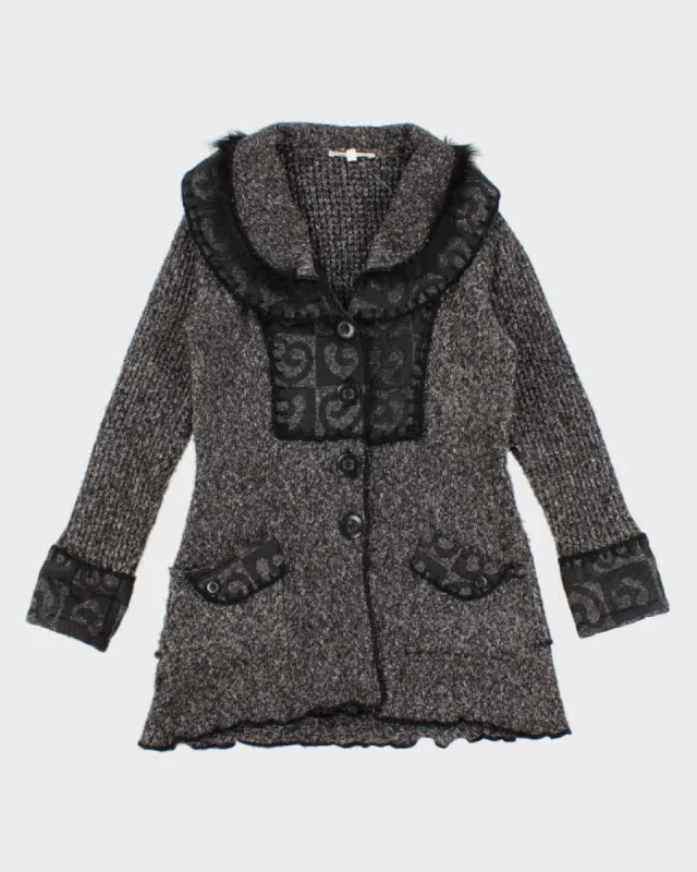 Vintage 90s/00s Cleo Light Knit Long Cardigan - M sold by Rokit