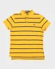 Ralph Lauren Yellow Stripe Polo Shirt - M sold by Rokit