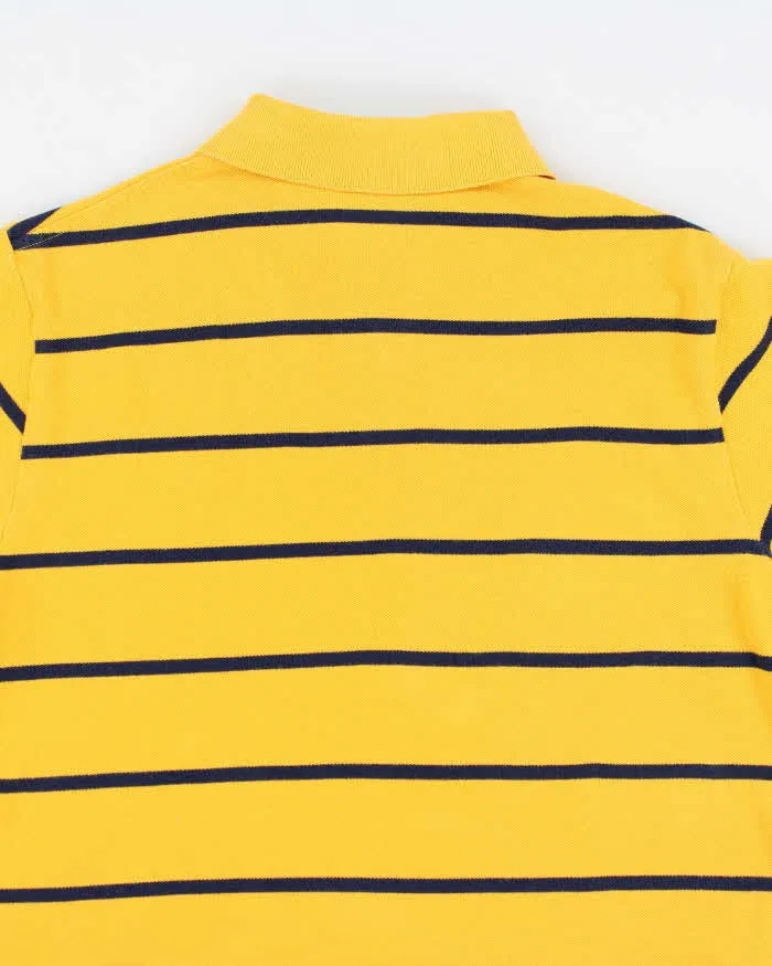 Ralph Lauren Yellow Stripe Polo Shirt - M sold by Rokit product image thumbnail 4