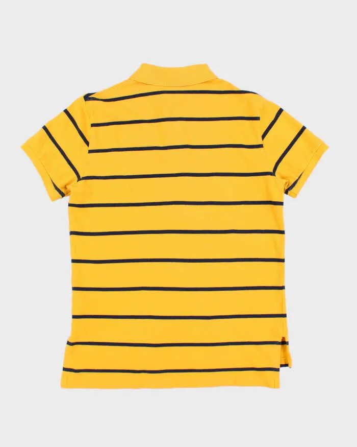 Ralph Lauren Yellow Stripe Polo Shirt - M sold by Rokit product image thumbnail 2