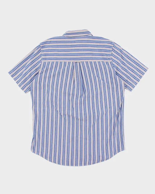 Vintage 2000s Chaps Stripy Short Sleeve Shirt - M sold by Rokit product image thumbnail 2