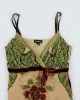 Y2k 00s Le Chateau Beaded Cami - S sold by Rokit