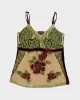Y2k 00s Le Chateau Beaded Cami - S sold by Rokit