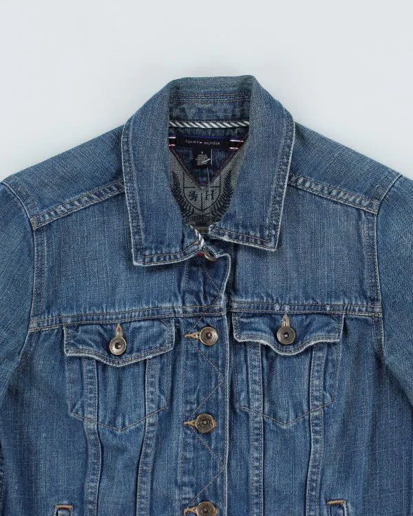 Vintage Y2K Tommy Hilfiger Dark Wash Denim Jacket - S sold by Rokit product image thumbnail 3