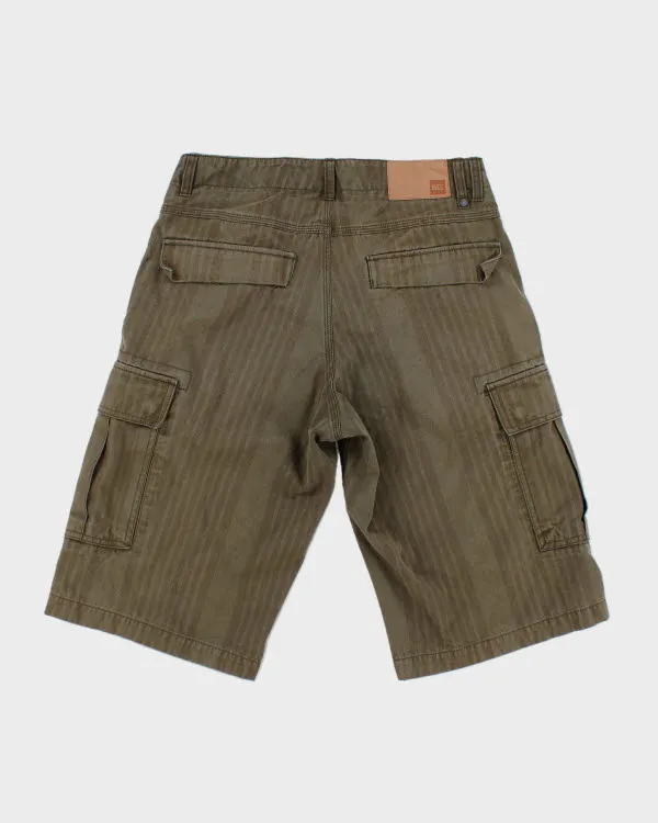 Mec Khaki Stripe Cargo Shorts - W30 sold by Rokit product image thumbnail 2