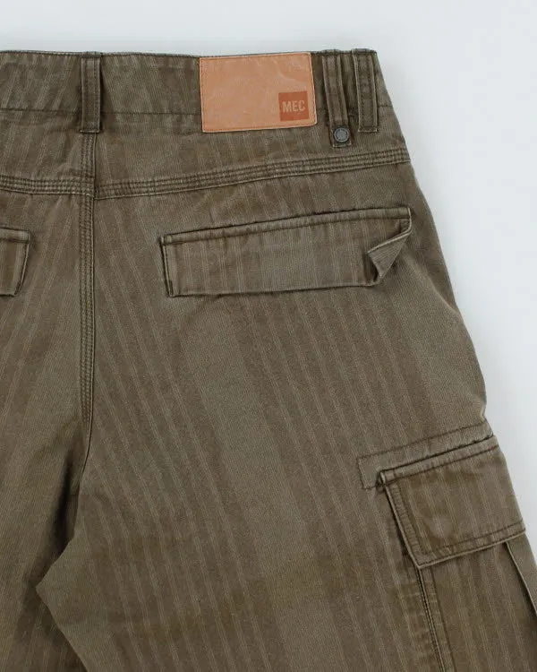 Mec Khaki Stripe Cargo Shorts - W30 sold by Rokit product image thumbnail 4