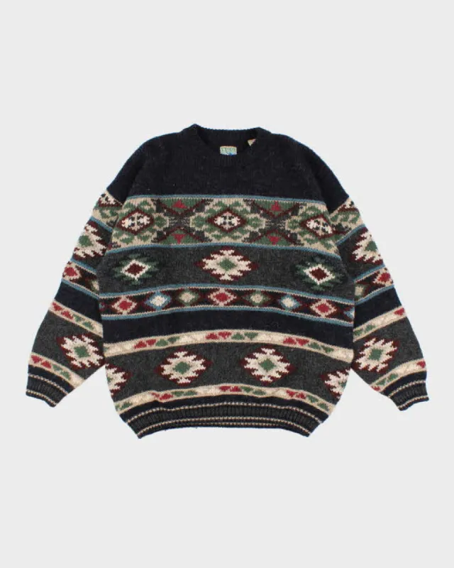 Vintage 80s/90s TT & Co Wool Sweater - L sold by Rokit