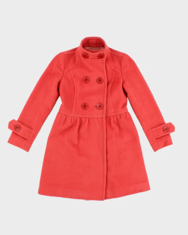 Vintage Woman's blue Label Burberry Pink Coat - XS made by Burberry