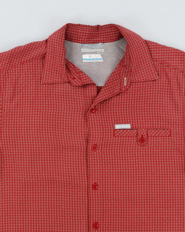 Columbia Red Check Boxy Shirt - S sold by Rokit product image thumbnail 3