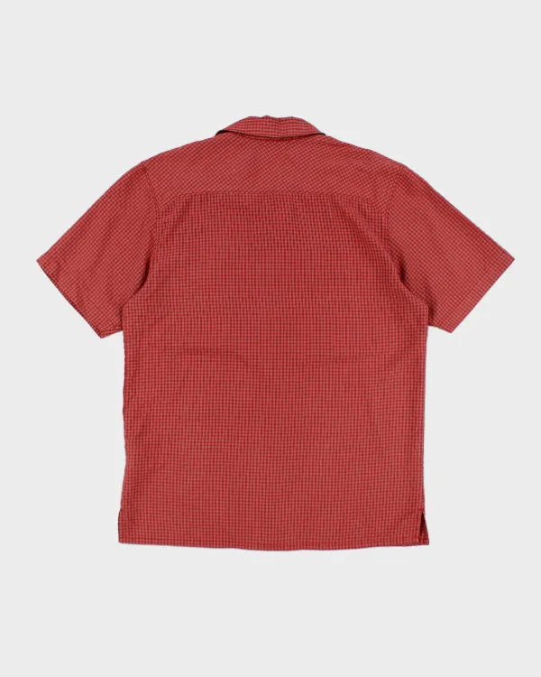 Columbia Red Check Boxy Shirt - S sold by Rokit product image thumbnail 2