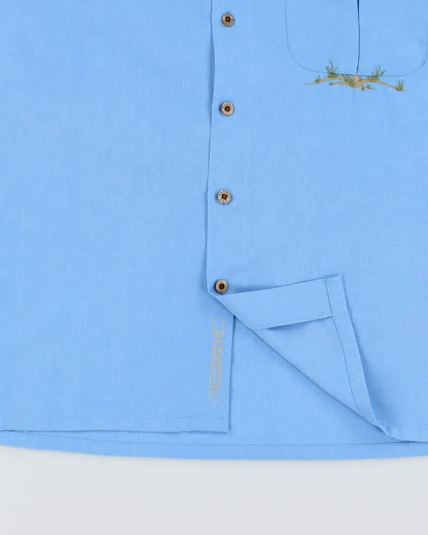 Vintage Bamboo Cay Blue Shirt - S sold by Rokit product image thumbnail 4