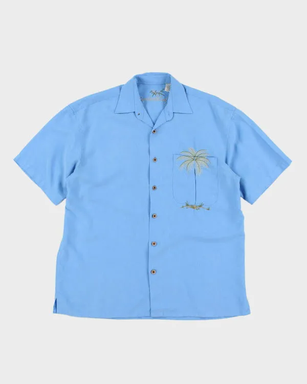 Vintage Bamboo Cay Blue Shirt - S sold by Rokit
