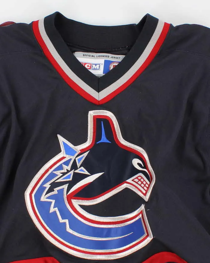 Vintage NHL x Canucks Men's Navy Jersey - M sold by Rokit product image thumbnail 3
