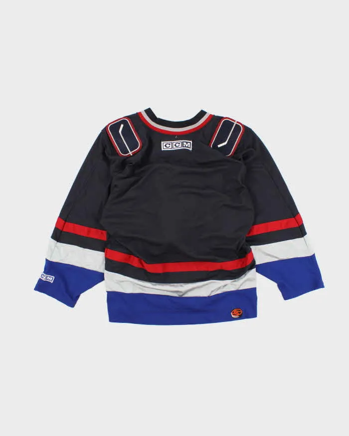 Vintage NHL x Canucks Men's Navy Jersey - M sold by Rokit product image thumbnail 2