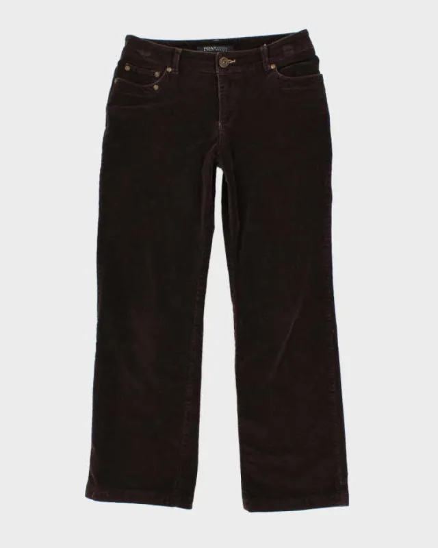 Vintage Women's Brown Cord Trousers - W32 L28 sold by Rokit