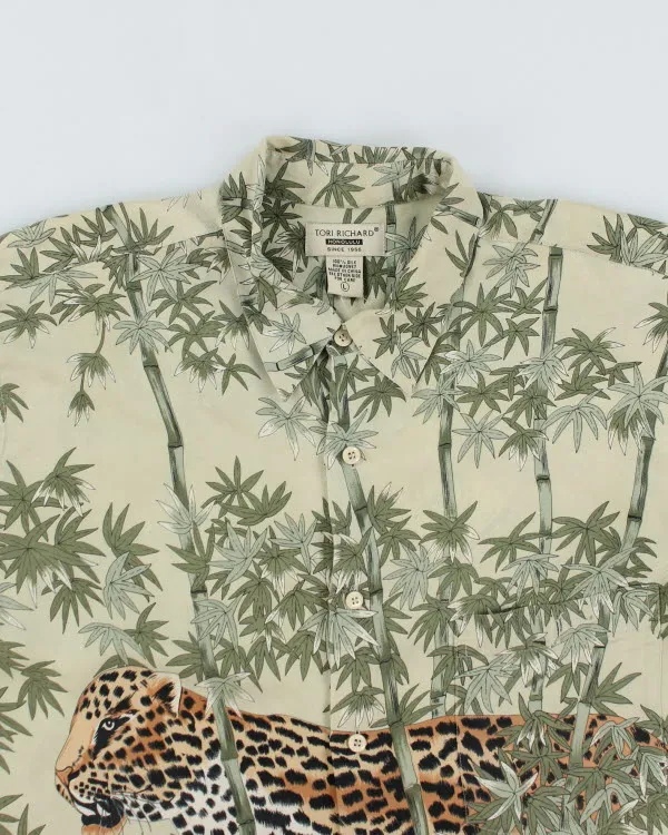 Vintage Y2k 00s Tori Richards Silk Shirt - L sold by Rokit product image thumbnail 3