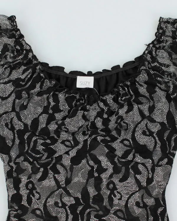 Y2k 00s Suzy Pattern Top sold by Rokit product image thumbnail 3