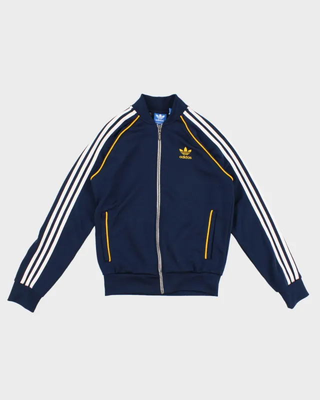 Adidas Navy Track Jacket - S sold by Rokit